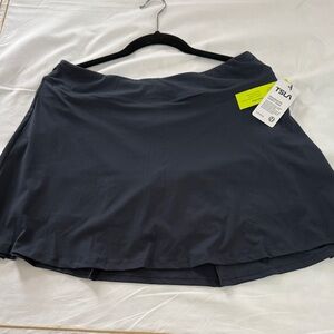 TSLA Black Athletic Skort